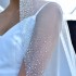 MZA86 Long Wedding Veil Rhinestone Sparking Bridal Veils 1 Tiers Crystals Beaded Wedding Accessories Diamond Bride Starry-eyed