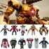 74pcs Skibidi Toilet Plush Toy Upgrade Titan TV Man Plush Clock man Speakerman Infinite War God Tv King Skibidi Toilet Toy
