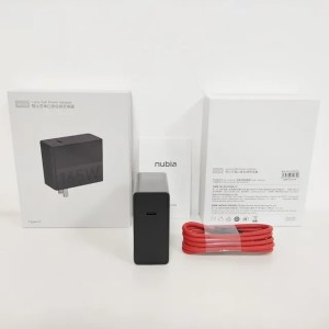 Nubia 165W Gan Power Charger 165W Quick Charger Power Adapter with 9A Date Cable for redmagic 7