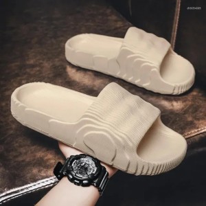 Slippers Summer Outdoor Wear EVA Men's Crossbody Sandals Home Couple Coconut Indoor Cool Rubber Sole (Size Size Guide)