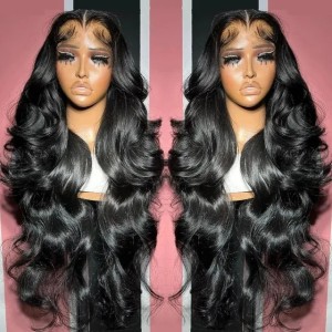 Buyers' PicksBody Wave Human Hair Wigs 13x6 HD Lace Frontal Wig 360 Full Lace Wig 13x4 Glueless Brazilian Wigs On Sale For Women Wear And Go Closure Wig (HD Lace Frontal Wig)
