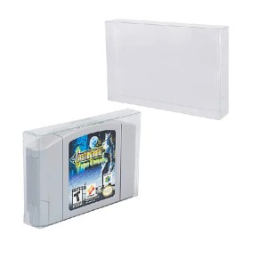 N64 game card protection box transparent plastic box storage box display box game card protection color box