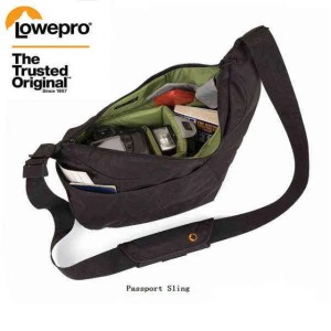 New Lowepro Passport Sling # Passport Sling II Camera Bag a Protective Sling Bag for a Compact DSLR or CSC S247216