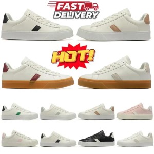 Designer Shoes Mens French Brazil Green Lowcarbon Life V Luxury Low Flat Cotton Platform Sneakers Women Casual Classic White Loafers New Shoes (Size Size Guide)