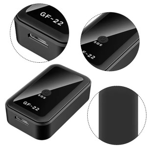 GF-22 Car Tracker Mini Car GPS Locator Anti-Lost Recording Tracking Device With Voice Control Phone Wifi + LBS + AGP Position