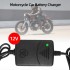 12V 1.3A Motorcycle Charger Smart Car Power Charging Adapter For Rechargeable AGM Gel Lead Acid Battery 5AH 7AH 9AH 12AH (black) 12V 1.3A Motorcycle Charger Smart Car Power Charging Adapter For Rechargeable AGM Gel Lead Acid Battery 5AH 7AH 9AH 12AH (black)