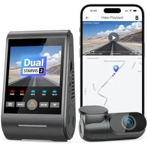 A229 Plus Dash Cam with Dual STARVIS 2 Sensors 2 Channel HDR 1440P1440P Front and Rear Vo Control Car Dash Came car dvr C251014