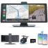 10.26'' Wireless CarPlay & Android Auto Screen for Car with 4K Dash Cam, 1080p Backup Camera, Bluetooth, GPS Navigation, Voice Control, Mirror Link, Car Stereo Fits All Vehicles 10.26'' Wireless CarPlay & Android Auto Screen for Car with 4K Dash Cam, 1080p Backup Camera, Bluetooth, GPS Navigation, Voice Control, Mirror Link, Car Stereo Fits All Vehicles