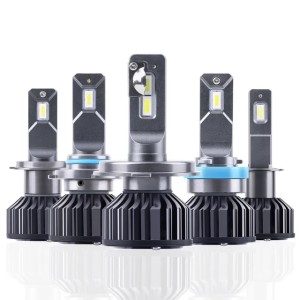 2x Car Headlight Bulb LED H1/H3/H8/H11 For Auto Headlamp L8-3570 SMD H4 Headlight Canbus No Error 9-32v 6000K Motorcycle Diode (Light Source L8)