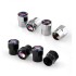 4pcs M Emblem Auto sticker Car Tire Valve Cap Tyre Air Bolt Stems Caps Auto Dustproof Cover for bmw (Silver) 4pcs M Emblem Auto sticker Car Tire Valve Cap Tyre Air Bolt Stems Caps Auto Dustproof Cover for bmw (Silver)