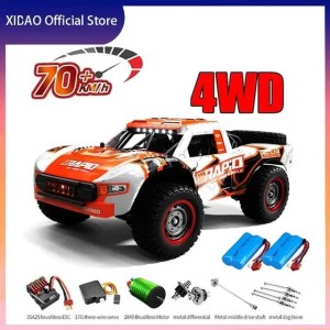 Electric/RC Car Electric/RC Car Rc off-road vehicle 4x4 50 km/h or 70 km/h high-speed brushless car monster truck 1/16 desert/snow racing drift car toy WX5.26