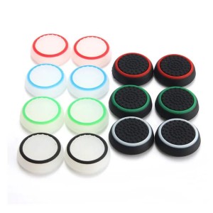 Rubber Silicone Joystick Cap Thumb Stick Caps covers For PS4 PS3 Xbox one 360 Controller (mix color)