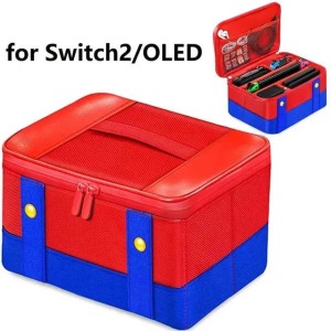 Large Carrying Protective Case for NS Switch 2/Switch OLED Console Controller Travel Storage Bag for Switch Accessories Y250822