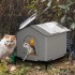 Waterproof Stray Cat House Outdoor Feral Cat Houses Enclosed Pet Tent Cold Resistant Pet House Winter Warm for Outsid (Default) Waterproof Stray Cat House Outdoor Feral Cat Houses Enclosed Pet Tent Cold Resistant Pet House Winter Warm for Outsid (Default)
