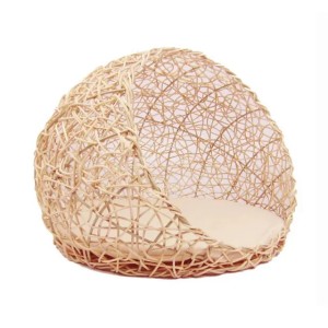 Cat Nest Summer Four Seasons Universal Vine Weaving Kitten Bed Cat Supplies Pet House Toys Detachable Washable Dog Nest Cool