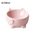 K3193 Eco-Friendly Glazed Ceramic Dog Bowls Elevated Feeder Non-Toxic Easy Clean (A5-Color 3)