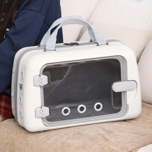Boarding pet bag, cat outdoor bag, hand-held rabbit bag, large capacity crossbody, single shoulder dog bag, pet spacecraft bag