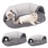 Ellipses Pet Cat Tunnel Interactive Play Toy Cat Bed Nest Dual Use Ferrets Rabbit Tunnels Indoor Toys House Kitten Training Toy 240724