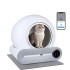 Automatic Animal Smart Sandbox Self-cleaning 65L Application Anti-splash Home Application Control Cat Toilet Ion Deodorant Automatic Animal Smart Sandbox Self-cleaning 65L Application Anti-splash Home Application Control Cat Toilet Ion Deodorant