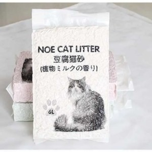 Cat litter Tofu cat litter Activated carbon milk Deodorizer Retain fragrance Low dust bentonite mix deodorant cat litter X240726