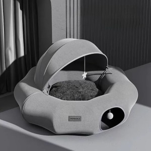 Cat tunnel, cat nest, donut passage, crawling, dodging, house rolling, earthworm maze, drilling toy, can sleep