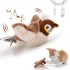 Interactive Cat Toys Rechargeable Electric Flapping Wings Bird Cat Toy Sound Chirping Bird Catnip Touch Activated Plush Toy Interactive Cat Toys Rechargeable Electric Flapping Wings Bird Cat Toy Sound Chirping Bird Catnip Touch Activated Plush Toy