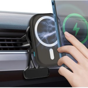 Magnet Wireless Holders BT FM smart Sensor mobile phone Portable Car Adapte Holder bracket