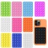 Double Side Silicone Suction Pad For Mobile Phone Holder Fixture Suction Cup Backed 3M Adhesive Silicone Rubber Sucker Pad Mount for iphone samsung xiaomi huawei