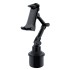 2-in-1 Car Cup Holder Mount for Cell Phones Tablets - Adjustable Gooseneck Cradle