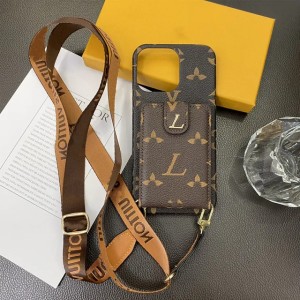 Buyers' PicksLL iPhone Case Designer Crossbody Card Wallet Phone Cases for iPhone 15 14 13 12 11 Pro Max 14promax 13promax 14pro 14plus Luxury Lanyard Handbag Mobile Cover