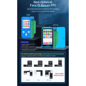 JCID JC V1SE Face ID Non-removal Repair Flex Cable For iPhone X XS XR 11 12 Pro MAX Dot Projector Mobile Code Reader Programmer