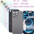 30PCS High Quality Back Battery Glass Replacement For iPhone 15 Pro Max Plus Housing Cover Rear Door Chassis Frame Bezel Metal Plate Magnet With Camera Lens