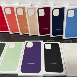 Iphone Silicone Case For iPhone 15pro 15plus 15 pro max 14 IPhone 13 Pro Max Cover Magnetic Suction Animation