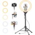 12” Ring Light with 62” Tripod, Adjustable for Phones/Cameras/Webcams 12” Ring Light with 62” Tripod, Adjustable for Phones/Cameras/Webcams
