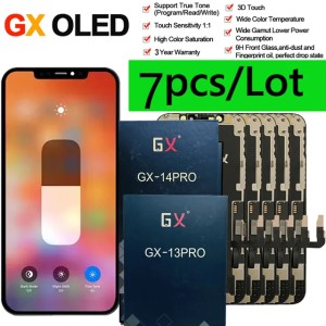 AMOLED GX LCD Display For iPhone X XS XR 11 11Pro 12Pro 13Pro 14pro 15pro Max 12Mini 13 14 Plus Pantalla Touch Screen Assembly (Options:XR GX 1PCS)