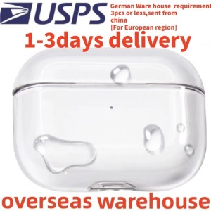 USA Stock for apple AirPods pro 2 earphone 3rd 5 4 6 earphones 3 Solid Silicone Cute Protective Headphone Cover Wireless Charging 3nd 2nd anc case