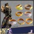Anime JoJo's Bizarre Adventure Caesar Anthonio Zeppeli Belt Kujo Jotaro Waistband Cosplay Prop Accessories Halloween Party Decor Anime JoJo's Bizarre Adventure Caesar Anthonio Zeppeli Belt Kujo Jotaro Waistband Cosplay Prop Accessories Halloween Party Decor