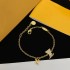 2024 Fashion Style Bracelets Women Bangle Wristband Cuff Chain Designer Letter Jewelry Crystal 18K Gold Plated Stainless steel Wedding Lovers 2024 Fashion Style Bracelets Women Bangle Wristband Cuff Chain Designer Letter Jewelry Crystal 18K Gold Plated Stainless steel Wedding Lovers