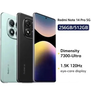 World Premiere Redmi Note 14 Pro 5G 12GB RAM 256GB ROM Smartphone Dimensity 7300-Ultra NFC Mobilephone