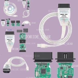2025 USB To 16Pin V18.00.008 Utor28 MINI VCI For TOYOTA TIS Tetream Mini Vci FTDI Ft232rl Chip J2534 Obd2 Car Diagnostic Cable