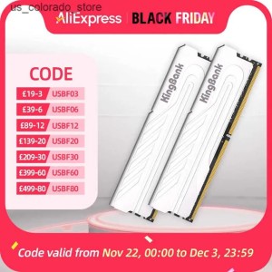 RAMs KingBank Computer Desktop Memory Ram DDR4 8G/16G 2666/3200/4000MHz with Heatsink for Desktop High Performance Gaming Office L240910