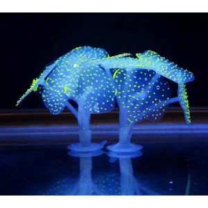 Sucker Coral Aquarium Artificial Coral Silicone Plant With Sucker Ornament Water Landscape Decor Fish Tank Aquarium Accessories G952