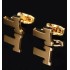 Fashion jewelry gold Cuff Links Romantic French cuffs Best christmas gifts for charm men Luxury Designer Cufflinks Classic Letters Cuff links Shirt Tie Accessories