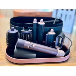 Multifunctional 7in1 Curling iron Hair dryer HS08 Negative ion styling tool Top quality Air wrap Dry wet curling iron hairdrier with gift box C2510010