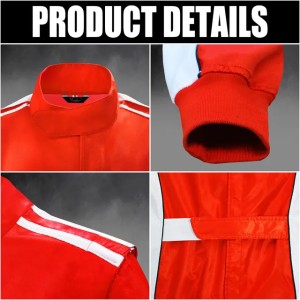 Racing Jacket Waterproof Motor Jacket For Men Breathable Go-kart Suits Polyester Fibers Racing Onesie Wear Resistant Onesies
