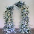 5D Blue White Rose Hyacinth Fog grass Wedding Backdrop Arch KT Board Decor Floral Arrangement Floor Flower Row Party Event Props 5D Blue White Rose Hyacinth Fog grass Wedding Backdrop Arch KT Board Decor Floral Arrangement Floor Flower Row Party Event Props