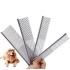 Pet Grooming Brush Comb Tools For Dog Clean Brushes Pin Cat Brush Stainless Steel Dogs Comb Metal Pet Product 4 Sizes