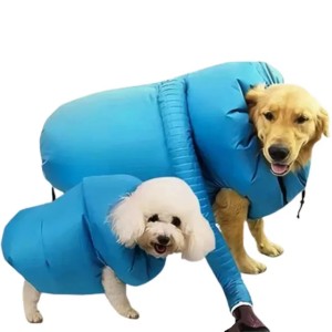 Pet Dogs Drying Bags Dryer Hair Blow Fast Portable Foldable Grooming Bag Household Pet Hair Bag Efficient Dry Tool Kit 241105 (M_Color)