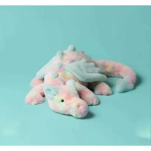 New 50cmRainbow Dragon Matcha Dragon Doll Toys To Appease Cats And Dogs Pets Holiday Gifts JellyCat Original Christmas Halloween X250913