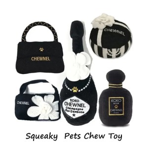 Designs Pets Dogs Chew Toy Unique Squeaky Plush Dog Toys Puppy Plush toys Dog Bones, Balls